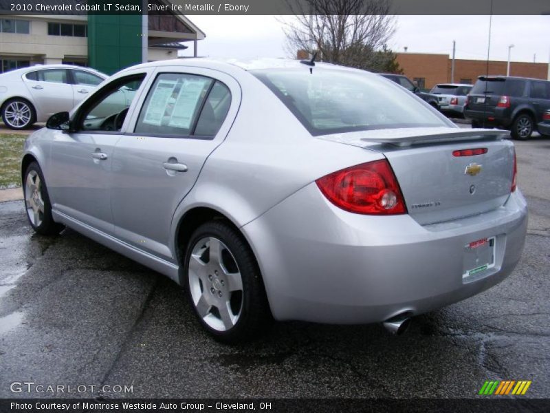Silver Ice Metallic / Ebony 2010 Chevrolet Cobalt LT Sedan
