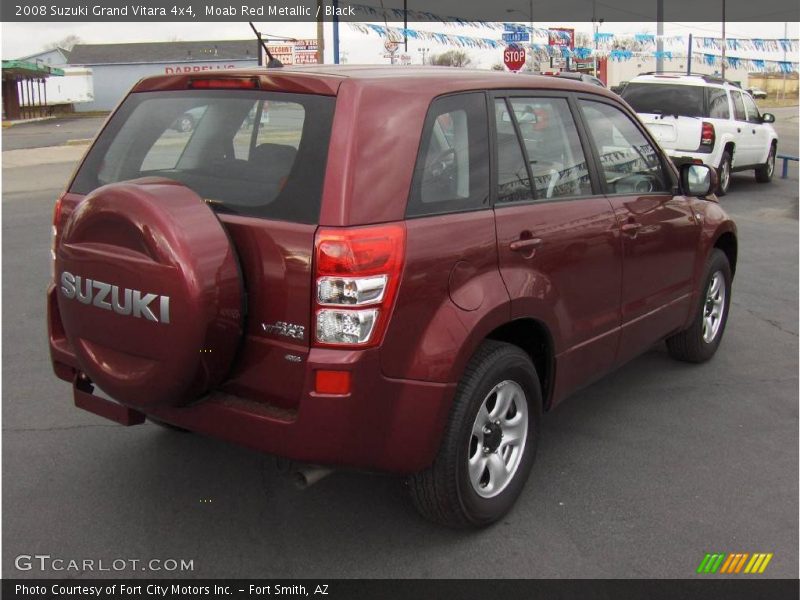 Moab Red Metallic / Black 2008 Suzuki Grand Vitara 4x4