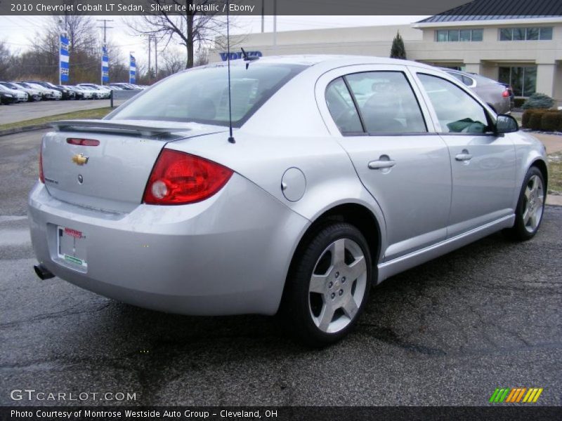 Silver Ice Metallic / Ebony 2010 Chevrolet Cobalt LT Sedan