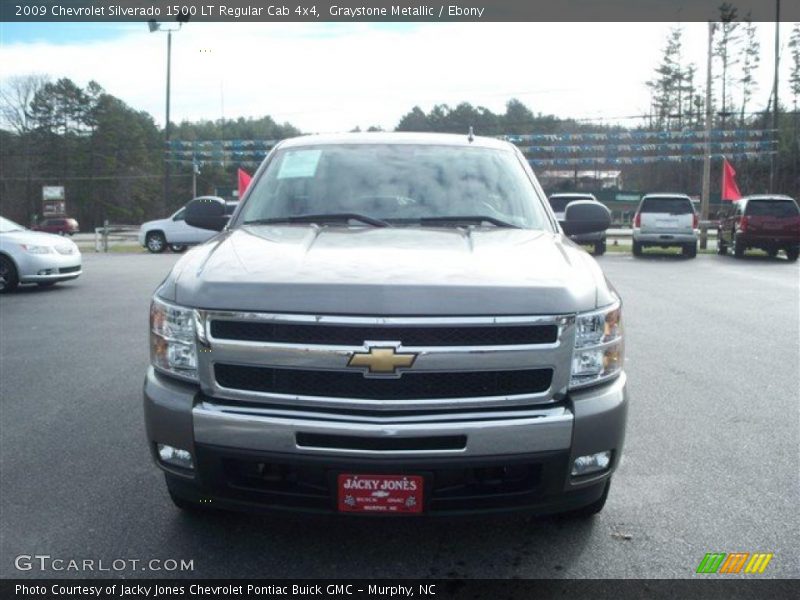 Graystone Metallic / Ebony 2009 Chevrolet Silverado 1500 LT Regular Cab 4x4
