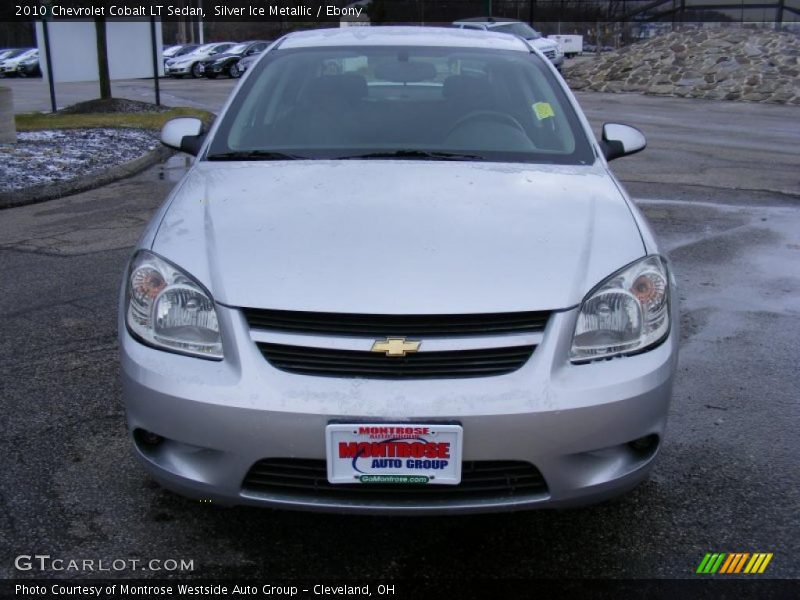 Silver Ice Metallic / Ebony 2010 Chevrolet Cobalt LT Sedan