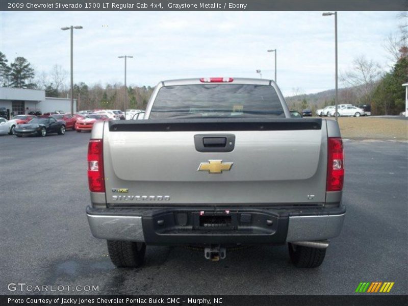 Graystone Metallic / Ebony 2009 Chevrolet Silverado 1500 LT Regular Cab 4x4
