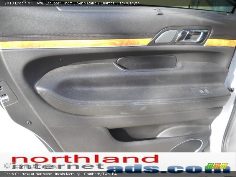 Ingot Silver Metallic / Charcoal Black/Canyon 2010 Lincoln MKT AWD EcoBoost