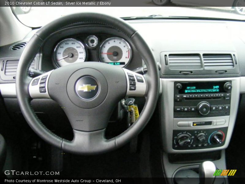 Silver Ice Metallic / Ebony 2010 Chevrolet Cobalt LT Sedan