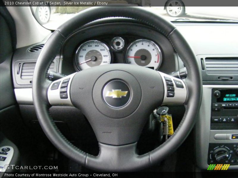 Silver Ice Metallic / Ebony 2010 Chevrolet Cobalt LT Sedan