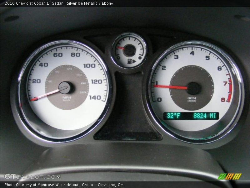 Silver Ice Metallic / Ebony 2010 Chevrolet Cobalt LT Sedan