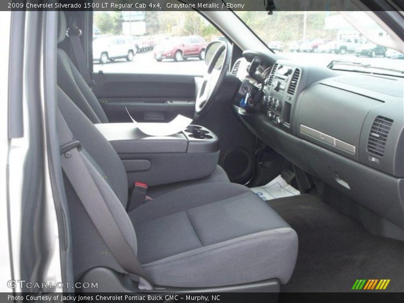 Graystone Metallic / Ebony 2009 Chevrolet Silverado 1500 LT Regular Cab 4x4