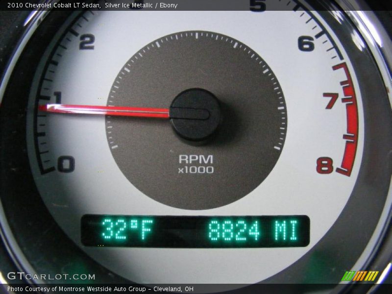 Silver Ice Metallic / Ebony 2010 Chevrolet Cobalt LT Sedan