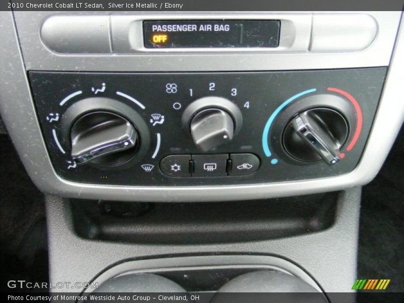 Silver Ice Metallic / Ebony 2010 Chevrolet Cobalt LT Sedan