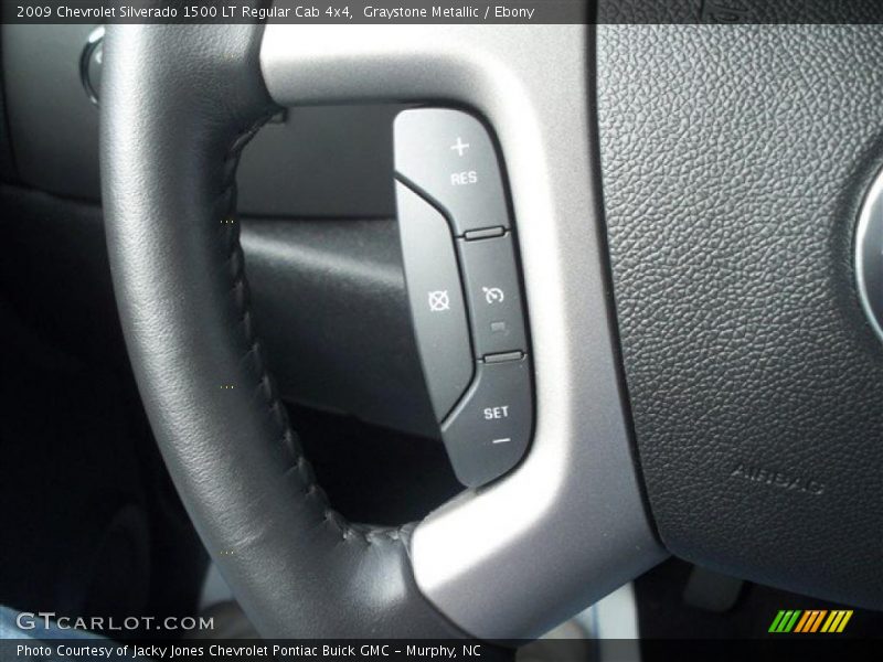 Graystone Metallic / Ebony 2009 Chevrolet Silverado 1500 LT Regular Cab 4x4