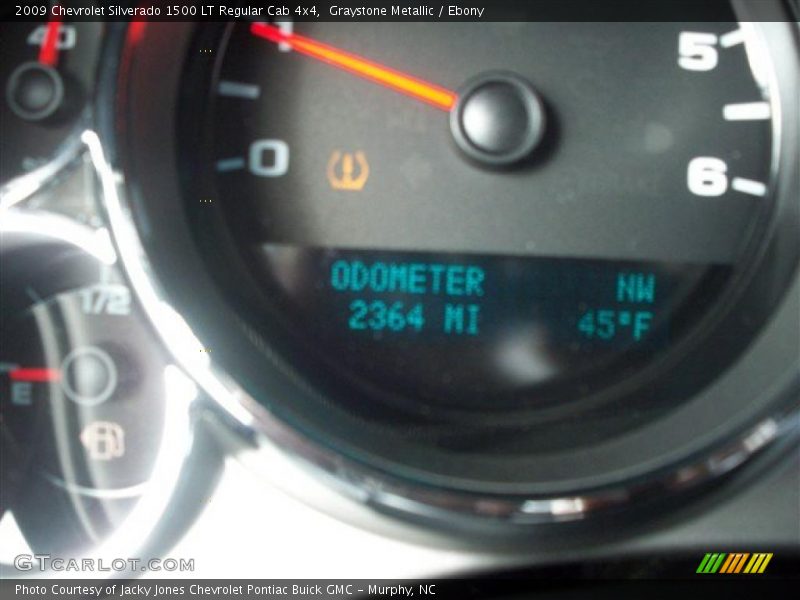 Graystone Metallic / Ebony 2009 Chevrolet Silverado 1500 LT Regular Cab 4x4