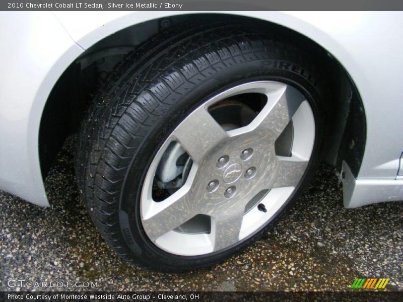 Silver Ice Metallic / Ebony 2010 Chevrolet Cobalt LT Sedan