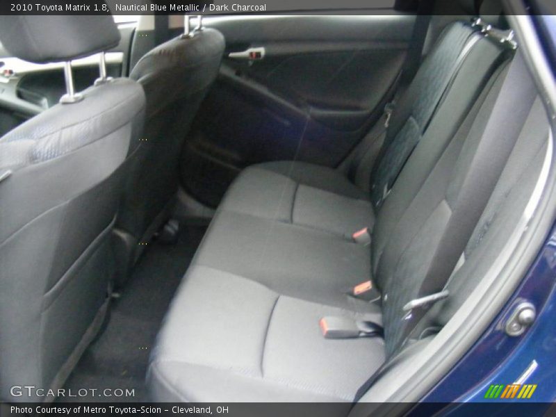 Nautical Blue Metallic / Dark Charcoal 2010 Toyota Matrix 1.8