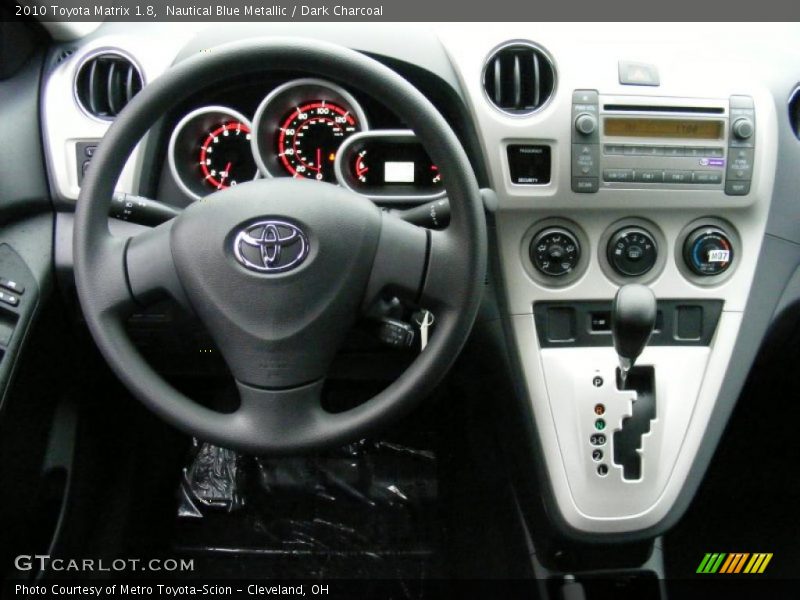 Nautical Blue Metallic / Dark Charcoal 2010 Toyota Matrix 1.8