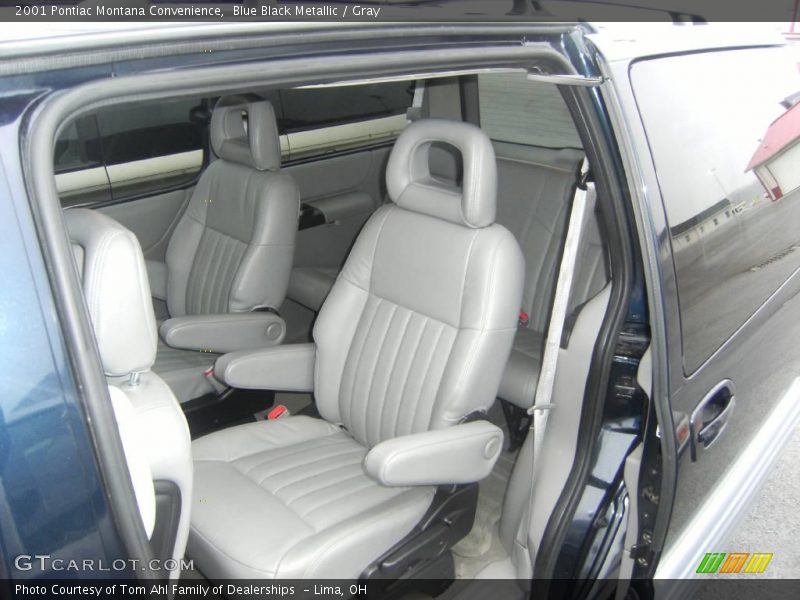 Blue Black Metallic / Gray 2001 Pontiac Montana Convenience