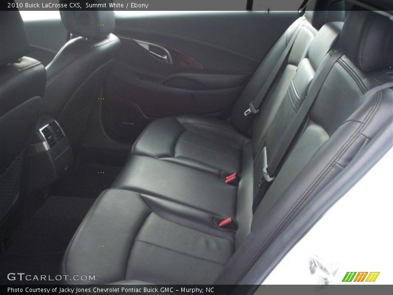  2010 LaCrosse CXS Ebony Interior