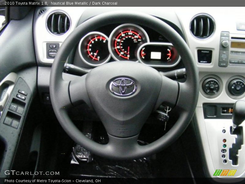 Nautical Blue Metallic / Dark Charcoal 2010 Toyota Matrix 1.8