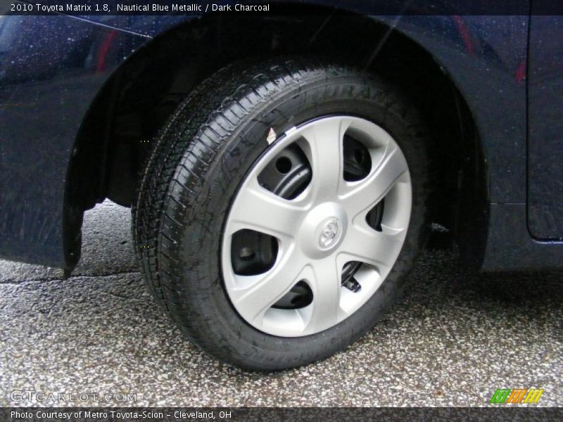 Nautical Blue Metallic / Dark Charcoal 2010 Toyota Matrix 1.8