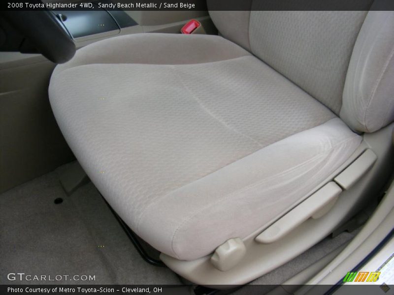 Sandy Beach Metallic / Sand Beige 2008 Toyota Highlander 4WD