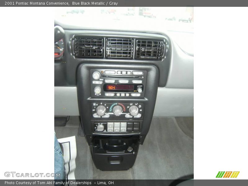 Blue Black Metallic / Gray 2001 Pontiac Montana Convenience