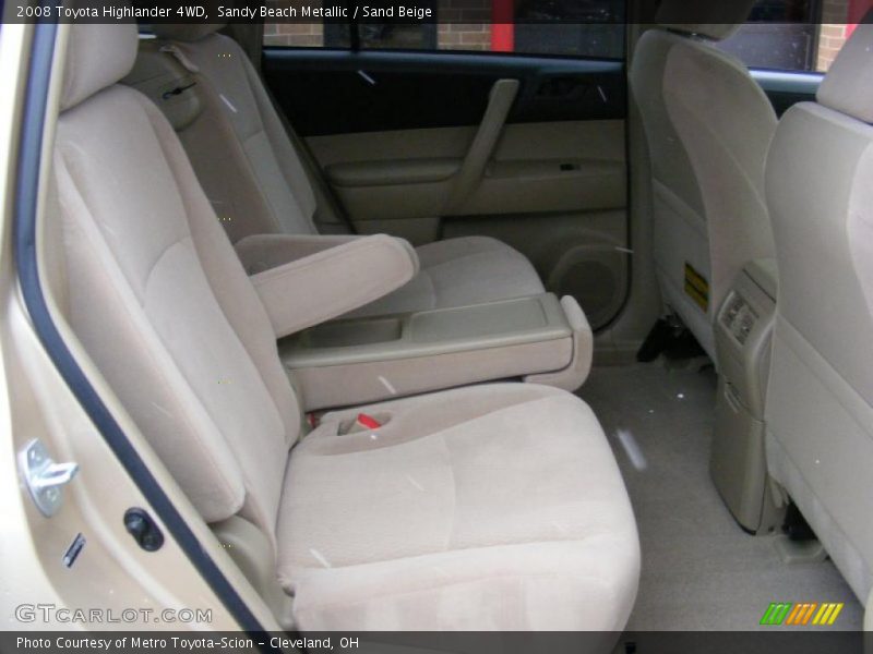 Sandy Beach Metallic / Sand Beige 2008 Toyota Highlander 4WD