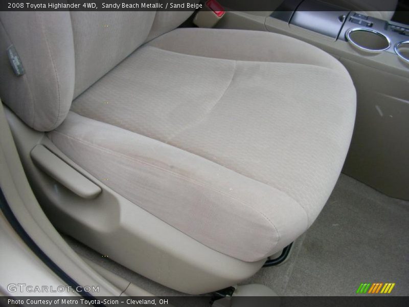 Sandy Beach Metallic / Sand Beige 2008 Toyota Highlander 4WD