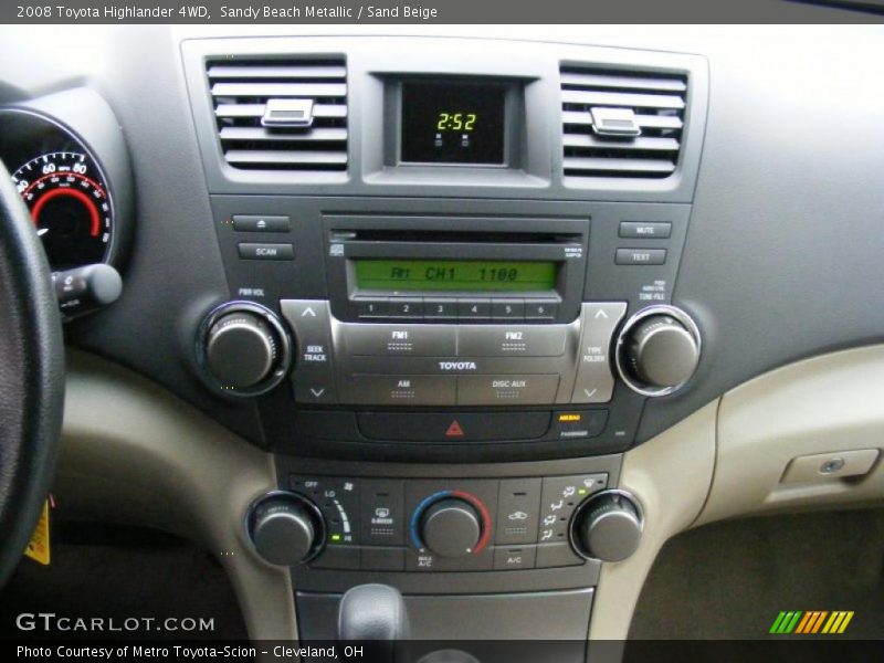 Sandy Beach Metallic / Sand Beige 2008 Toyota Highlander 4WD