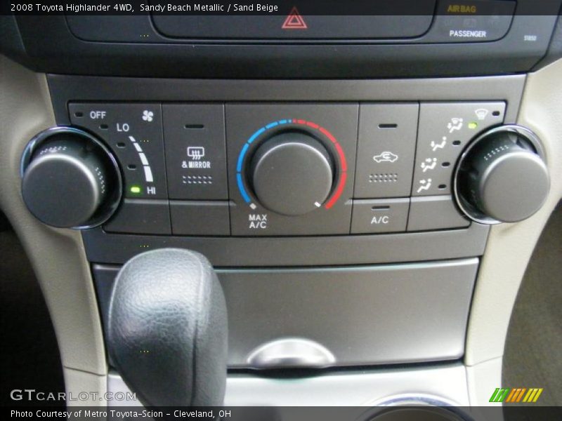 Sandy Beach Metallic / Sand Beige 2008 Toyota Highlander 4WD