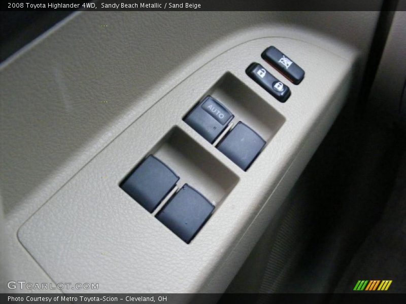 Sandy Beach Metallic / Sand Beige 2008 Toyota Highlander 4WD