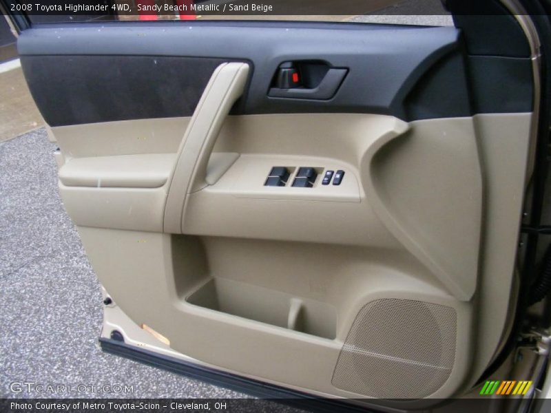Sandy Beach Metallic / Sand Beige 2008 Toyota Highlander 4WD