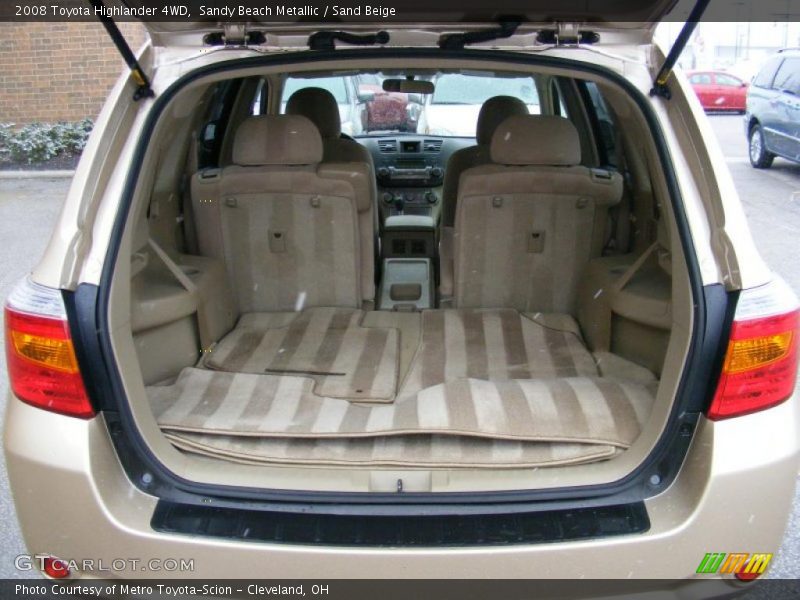 Sandy Beach Metallic / Sand Beige 2008 Toyota Highlander 4WD