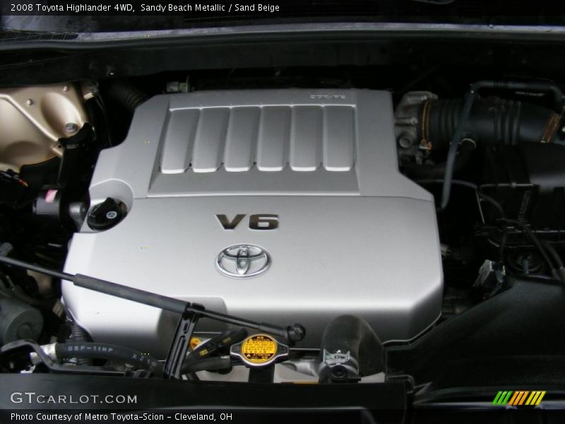 Sandy Beach Metallic / Sand Beige 2008 Toyota Highlander 4WD