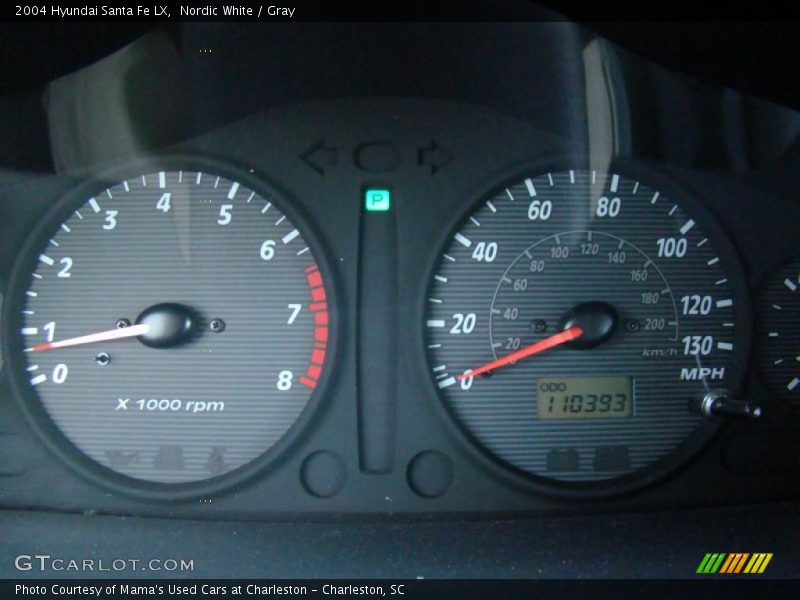  2004 Santa Fe LX LX Gauges