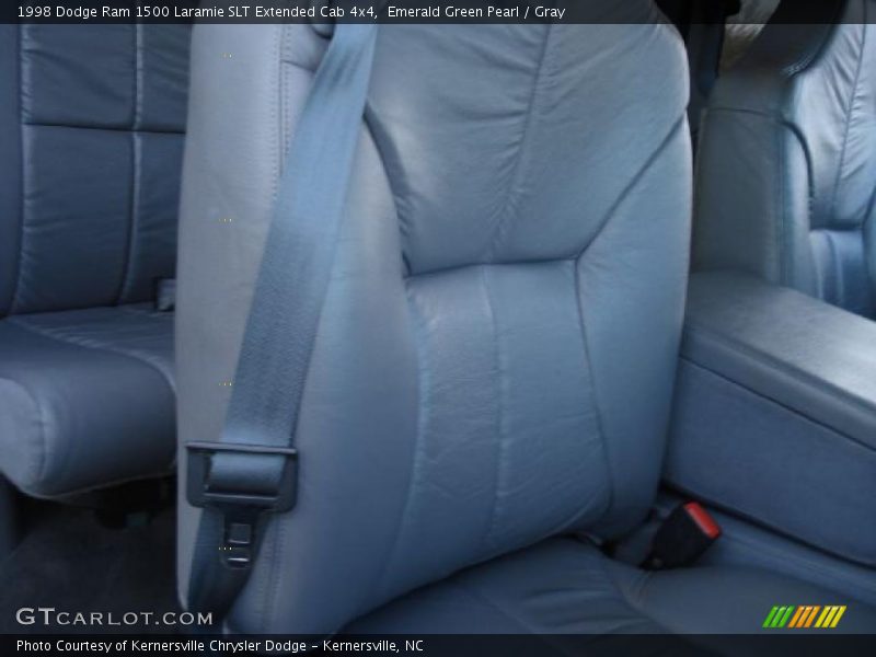 Emerald Green Pearl / Gray 1998 Dodge Ram 1500 Laramie SLT Extended Cab 4x4