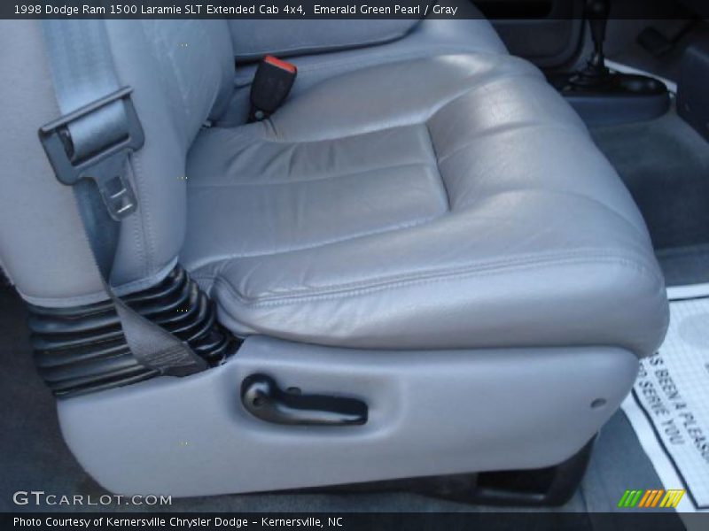 Emerald Green Pearl / Gray 1998 Dodge Ram 1500 Laramie SLT Extended Cab 4x4