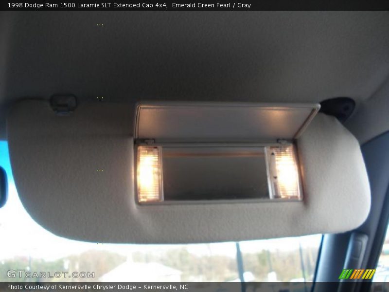 Emerald Green Pearl / Gray 1998 Dodge Ram 1500 Laramie SLT Extended Cab 4x4