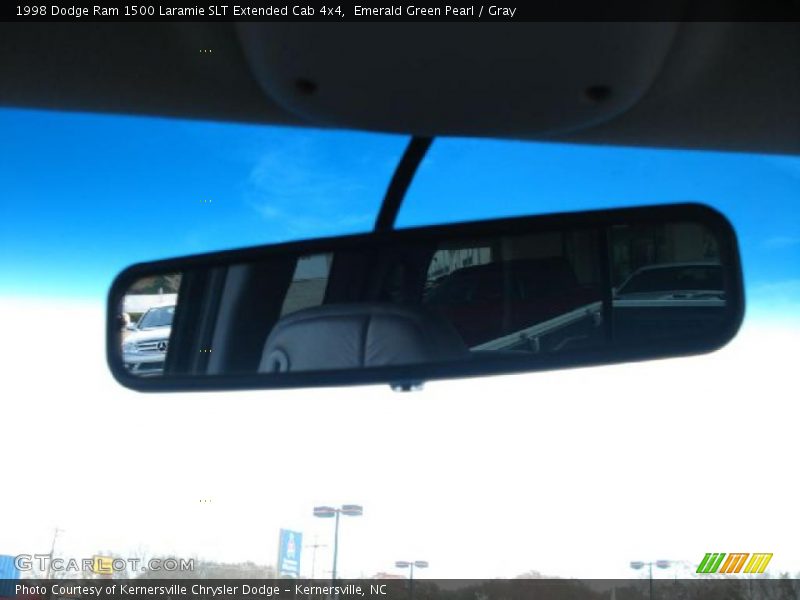 Emerald Green Pearl / Gray 1998 Dodge Ram 1500 Laramie SLT Extended Cab 4x4