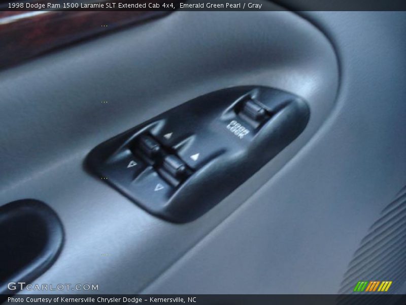 Emerald Green Pearl / Gray 1998 Dodge Ram 1500 Laramie SLT Extended Cab 4x4
