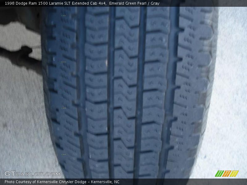 Emerald Green Pearl / Gray 1998 Dodge Ram 1500 Laramie SLT Extended Cab 4x4