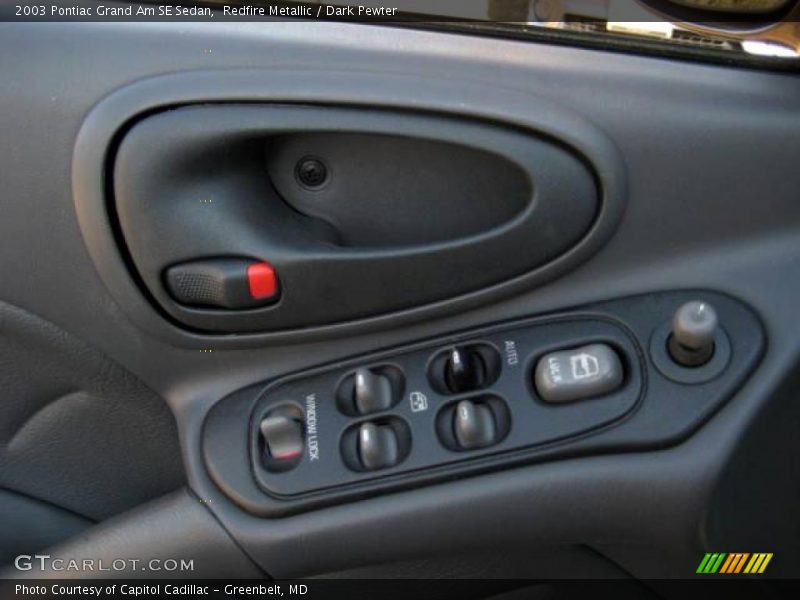 Redfire Metallic / Dark Pewter 2003 Pontiac Grand Am SE Sedan