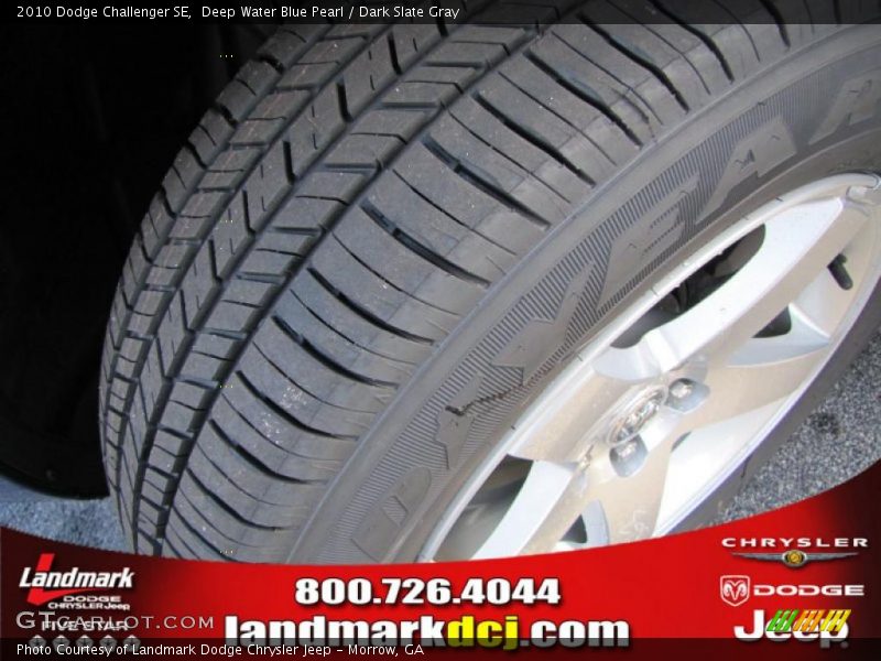 Deep Water Blue Pearl / Dark Slate Gray 2010 Dodge Challenger SE