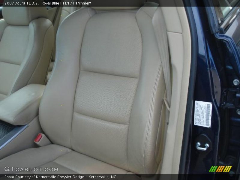 Royal Blue Pearl / Parchment 2007 Acura TL 3.2