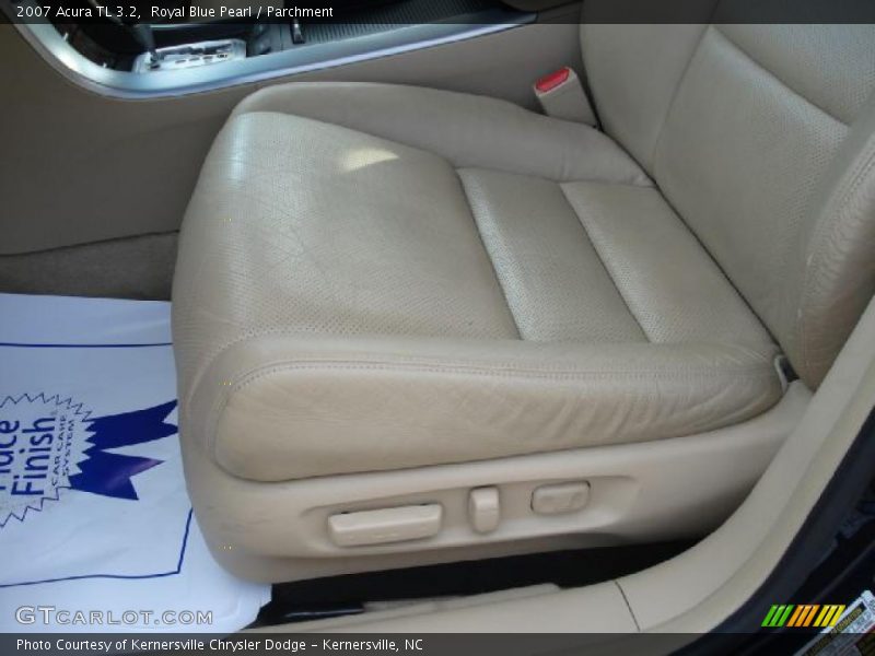 Royal Blue Pearl / Parchment 2007 Acura TL 3.2