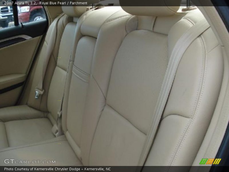 Royal Blue Pearl / Parchment 2007 Acura TL 3.2