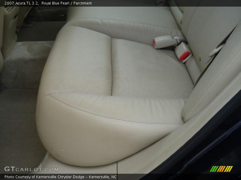 Royal Blue Pearl / Parchment 2007 Acura TL 3.2