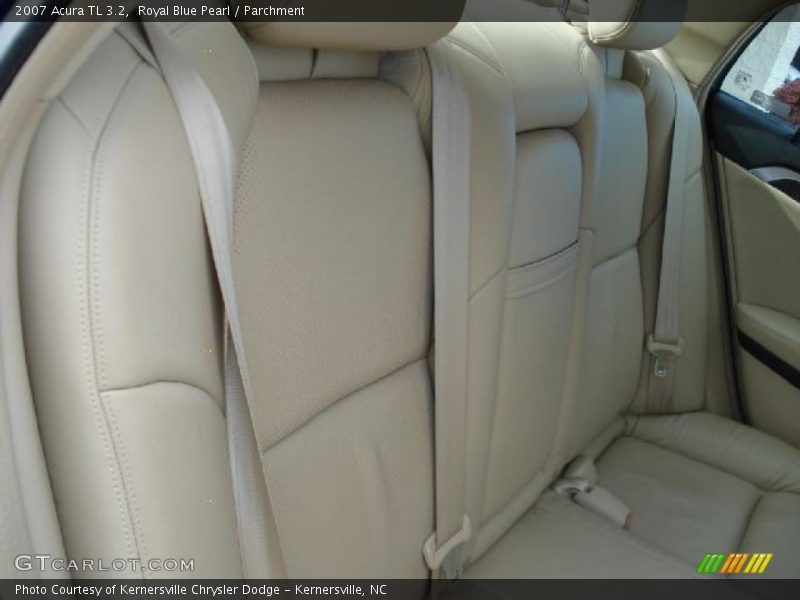 Royal Blue Pearl / Parchment 2007 Acura TL 3.2