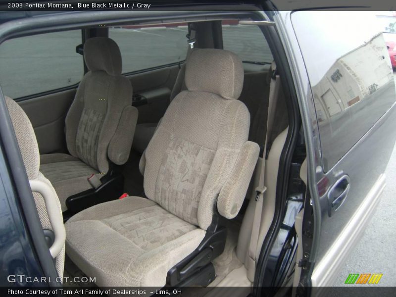 Blue Black Metallic / Gray 2003 Pontiac Montana