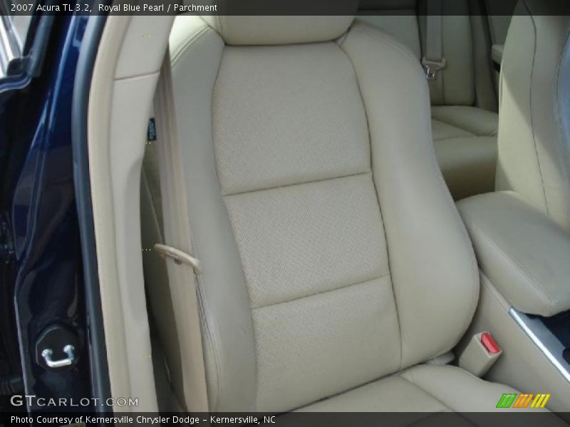 Royal Blue Pearl / Parchment 2007 Acura TL 3.2
