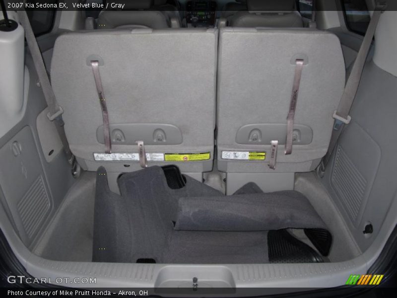 Velvet Blue / Gray 2007 Kia Sedona EX