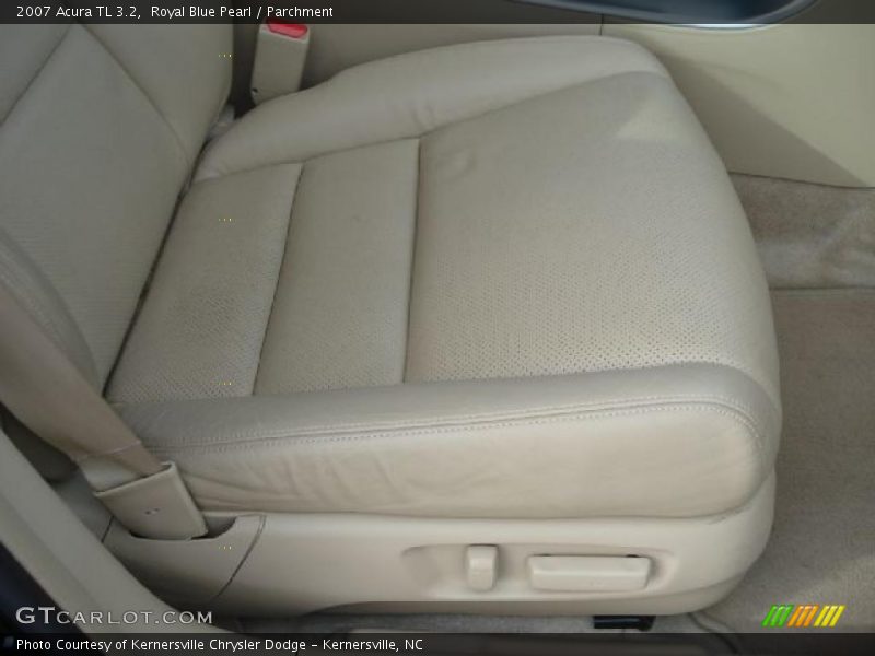 Royal Blue Pearl / Parchment 2007 Acura TL 3.2